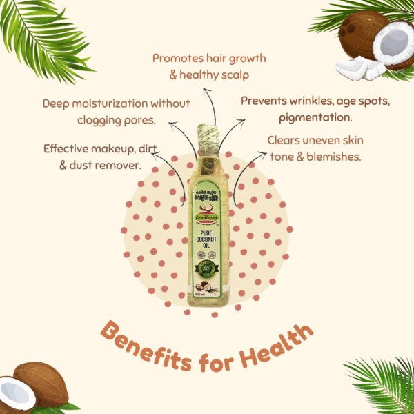 1/2 Litre Coconut Oil